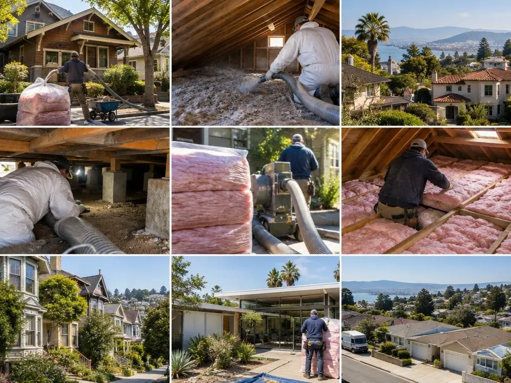 Insulation Removal & Replacement in Oakland, CA