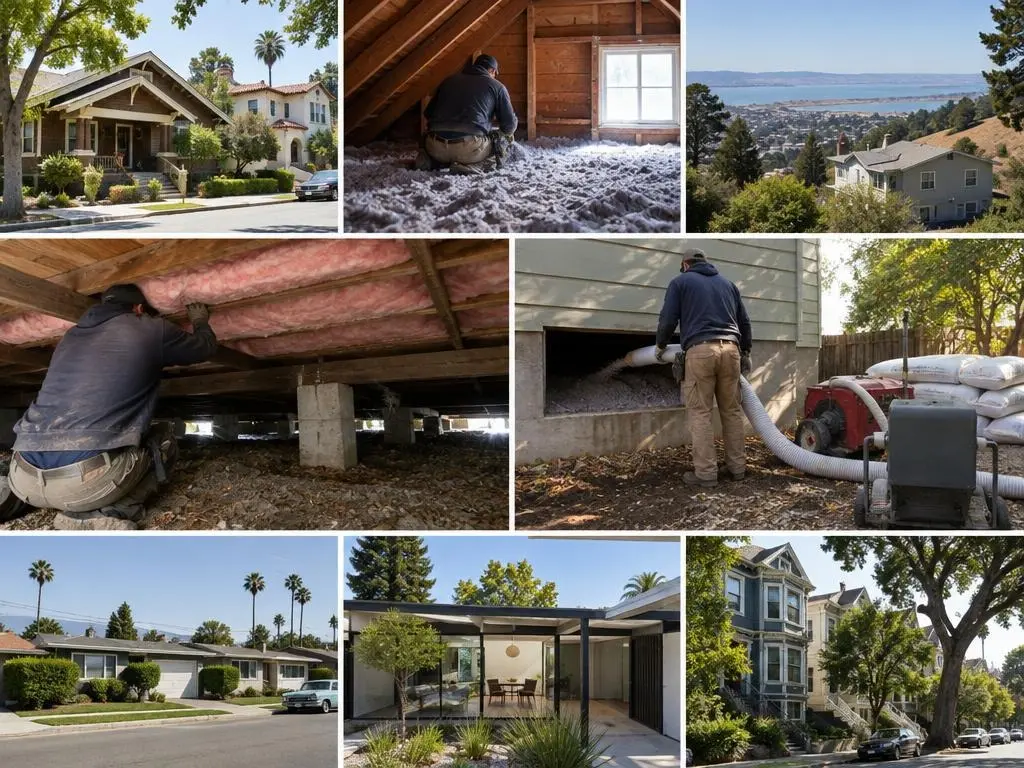 Underfloor & Crawl Space Insulation in Oakland, CA