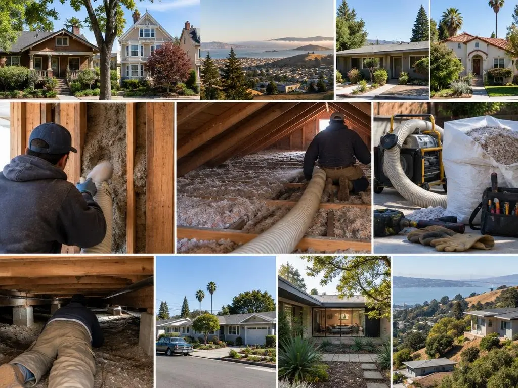 Wall Insulation for Older Homes in Oakland, CA
